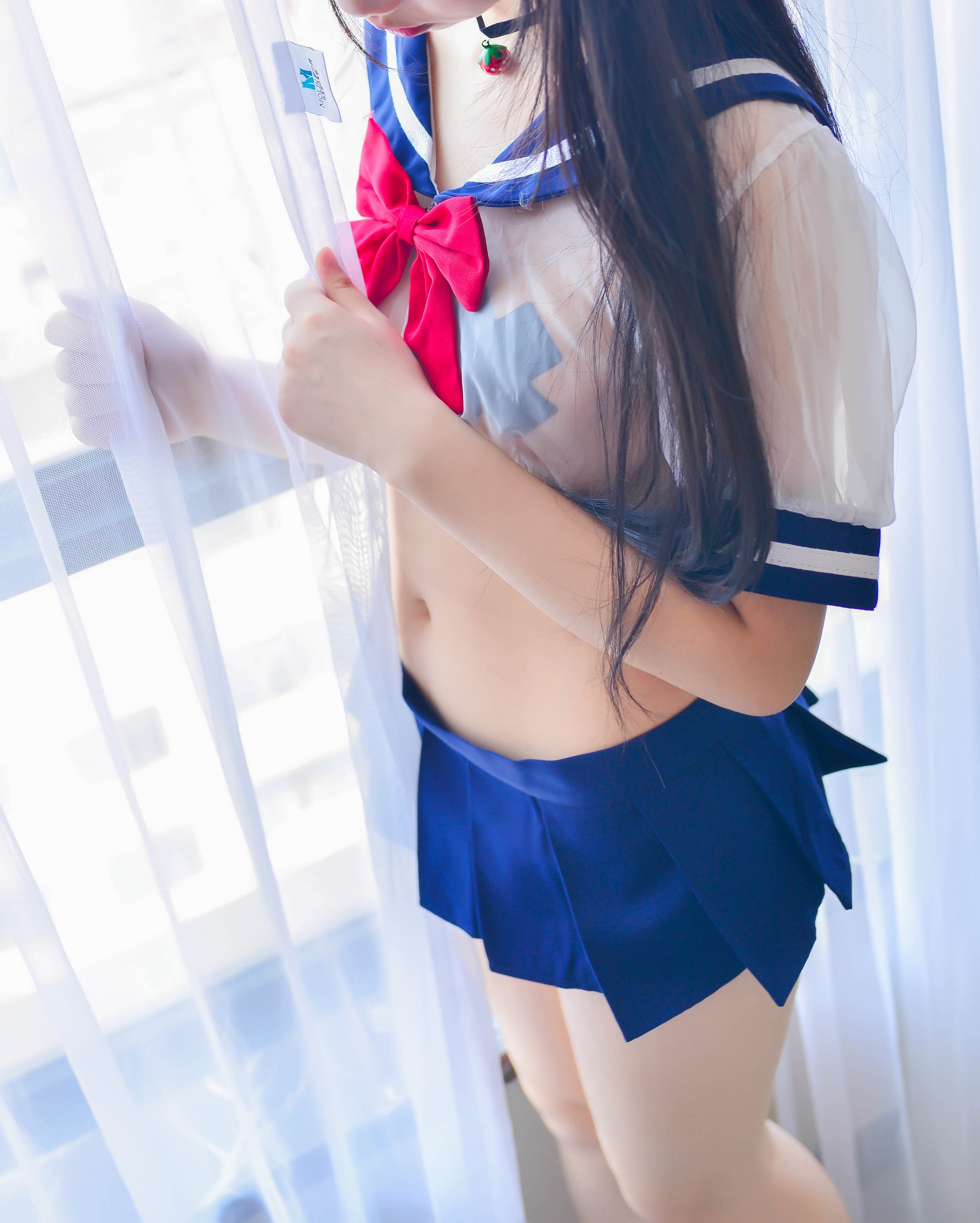 雪琪SAMA - NO.023 透明JK[20P]-XikXak